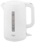 Adler Wasserkocher AD 1368 Wasserkocher 2,2 L, 2200 W, 360&deg; drehbar - Wei&szlig;,...