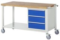 RAU Werkbank Rau Fahrbare Werkbank Modell 8157 BxTxH 1500x700x880mm
