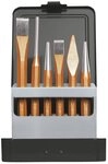 Gedore Red Flachmei&szlig;el Gedore red Werkzeugsatz, Schlagwerkzeug-Set, 6-teilig,