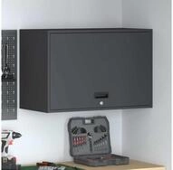 vidaXL H&auml;ngeschrank Wandschrank f&uuml;r die Garage mit Gasdrucklift-T&uuml;r Anthrazit