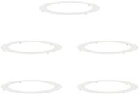vidaXL Blumentopf geeignet f&uuml;r flache Baumringe 5 pcs Wei&szlig; &Oslash;90 / 120 cm...