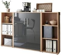 BMG M&ouml;bel Aktenschrank Office Edition Set2 (3-teiliges B&uuml;roschrank-Set,...