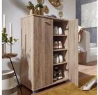 FINEBUY Schuhschrank SuVa2372_1 Holz 12 Paar Schuhe Schuhregal Schuhkommode