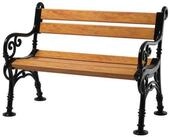 PROREGAL&reg; Gartenbank CURACAO aus Kunststoff Parkbank Sitzbank Garten Balkon...