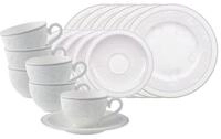 Villeroy & Boch Kaffeeservice Gray Pearl Kaffeeservice 18er Set (18-tlg), 6...