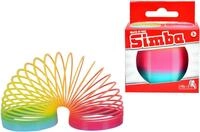 SIMBA Lernspielzeug Spielzeug regenbogenfarbene Spiralfeder Magic Spring 6cm