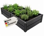 NYVI Hochbeet Hochbeet NYVIGreen 158x82x31cm 336 Liter - Blumenbeet aus...