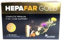 Hepafar Gold HepaFar Gold Kapslen, 18,2 g, Cellulose Kapsel &ndash; Glutenfrei &ndash;
