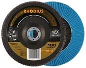 Rhodius Schleifscheibe RHODIUS PROline LGZ F1 F&auml;cherschleifscheibe 180 x 22,23...