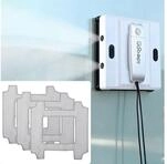 shop'n smile ideoon Fensterputzroboter 3er-Set Mikrofaser-Pads, Ersatzpads f&uuml;r