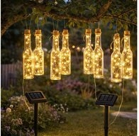 Haushalt International LED Dekolicht, LED-Leuchtmittel fest verbaut, Warmwei&szlig;,