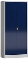 Steelboxx Mehrzweckschrank Aktenschrank Metallschrank 4 Fachb&ouml;den 180x80x38cm...