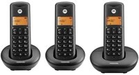 Motorola DECT Phone Schwarz 107E203 Schnurloses DECT-Telefon