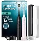 Philips Sonicare Elektrische Zahnb&uuml;rste Series 3100, Aufsteckb&uuml;rsten: 2 St.,...