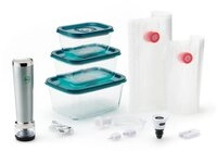 SOLIS OF SWITZERLAND Vakuumierer Vac Stick Starter Set, Typ 5707, 13W, Set mit 3