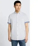 TOM TAILOR Kurzarmhemd Blusen & Shirts Regular Fit Kurzarmhemd aus Baumwolle...