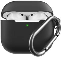 KeyBudz Kopfh&ouml;rer-Schutzh&uuml;lle Elevate AirPods 4 Case Silikon Kompatibel mit AirPods
