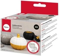 Rayher Modellierwerkzeug 3D-K&uuml;rbis, (2 St), H 8,5 cm, Durchmesser (au&szlig;en) 10...