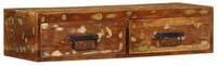 vidaXL Schrankmodule TV-Wandschrank 80x30x19 cm Altholz Massiv