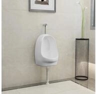 vidaXL Urinal, Wandurinal mit Sp&uuml;lventil Keramik Wei&szlig;