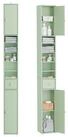 SoBuy Badkommode BZR34-II, Badschrank schmal, Badezimmerm&ouml;bel,...