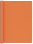 vidaXL Seitenmarkise 120 x 400 cm Balkon-Sichtschutz Orange 120x400 cm...