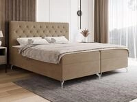 MIRJAN24 Boxspringbett Guilette (mit zwei Bettk&auml;sten), Metallf&uuml;&szlig;e,...
