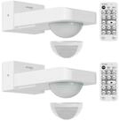Oktaplex motion Bewegungsmelder Tea Bewegungsmelder aussen 360 Grad 9 m IP65...
