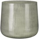 Mica Decorations Blumentopf Mica Decorations Benson Topf rund h.grau - h24xd26cm