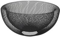 Justinus Brotkorb JINDA, Schwarz matt, &Oslash; 29,5 cm, rund, Metall