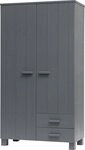 WOOOD Garderobenschrank Dennis mit Kleiderstange, viel Stauraum, B 111 cm x H...