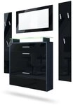 Vladon Garderoben-Set Malea, (Garderobenset bestehend aus 1 H&auml;ngeschuhschrank,...