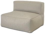 osoltus Garten-Essgruppe osoltus Premium Modular Sitzelement Axroma Olefin Taupe