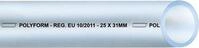 Teguma Schlauch 100er Pack TEGUMA 4041004007-100 Wasserschlauch POLYFORM L&auml;nge...