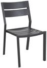 Brafab Gartenstuhl Delia aus Aluminium, Anthrazit, Der Stuhl ist stapelbar