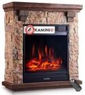 KAMINIO Elektrokamin JUAN, Elektrischer Kamin mit 3D-Flammeneffekt, Heizung...