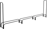 TRIZERATOP Kaminholzregal Stojak na drewno opałowe 300x25x115cm,...