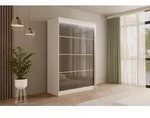 ALTDECOR Schiebet&uuml;renschrank PEKA3 (Kleiderschrank Garderobenschrank mit viel