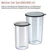 ESGE-Zauberstab Messbecher, Becher-Set 2er (600 ml & 400 ml) 7128,