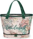Legami Lunchbox Legami Lunch Bag Travel, 10,8 L, 33x22x15 cm, RPET
