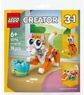 LEGO&reg; LEGO Creator 3-in-1 Orange Katze, Spielbausteine