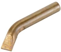 TOOLCRAFT L&ouml;tkolben TOOLCRAFT TO-7766193 L&ouml;tspitze Mei&szlig;elform, gebogen