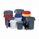 Rubbermaid Aufbewahrungsbox Rubbermaid Stapeldeckel Kunststoff grau &Oslash; 560 mm -