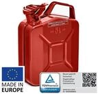 BW Benzinkanister Metall Kraftstoffkanister 5 Liter - Rot - RAL 3000 (nach NATO