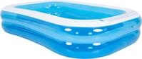 SunClub Planschbecken Kinderpool 262x175x50 cm, (Einzelpack, 1-tlg.,...
