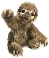 Folkmanis Handpuppen Handpuppe Folkmanis Handpuppe Dreifinger-Faultier 3131...