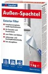 baufan&reg; Spachtelmasse Au&szlig;en-Spachtel 1kg kunstharzverg&uuml;tete wei&szlig;...