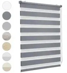 Doppelrollo Duo Rollo Klemmfix ohne Bohren f&uuml;r Fenster Rollos Jalousie...
