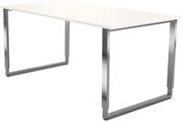 KERKMANN Schreibtisch Schreibtisch Aveto B&uuml;gelgestell 160x80x68-82cm