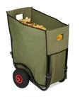 relaxdays Schubkarre Laubwagen klappbar 160 L